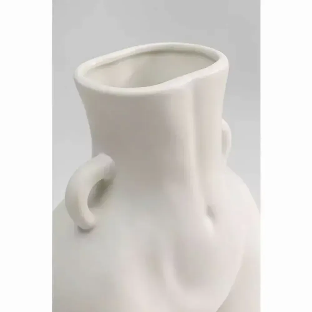 Vases - Vase Donna White 22cm - KARE DESIGN