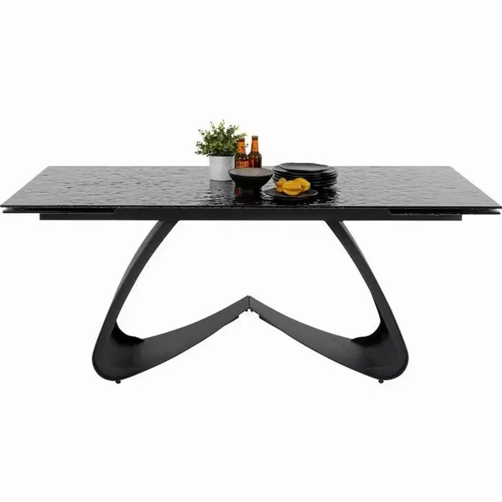 Tables Salle à Manger - Table à rallonges Bellagio Bulle 180(40+40)x95cm - KARE DESIGN