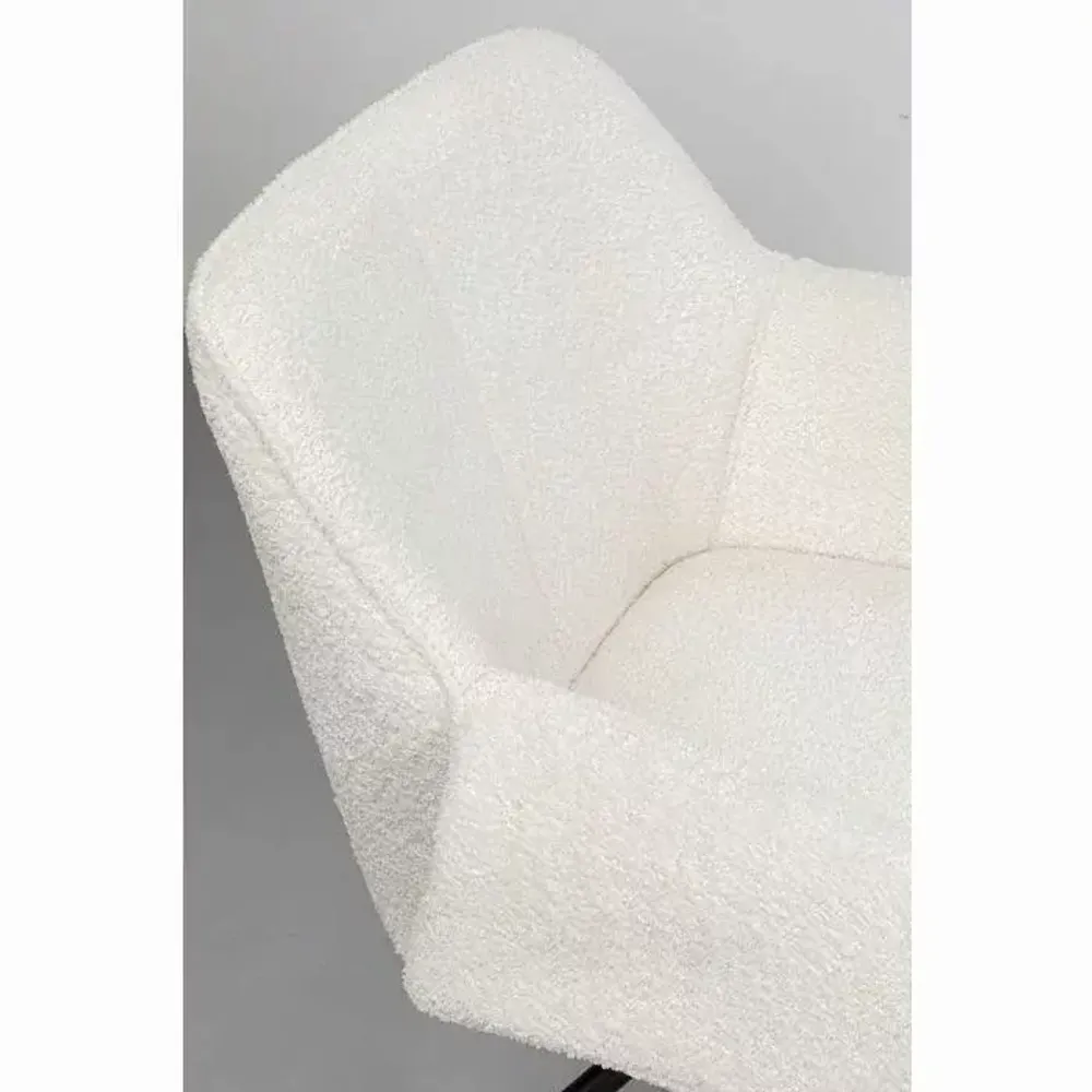 Armchairs - Swivel Chair Bess Cream - KARE DESIGN