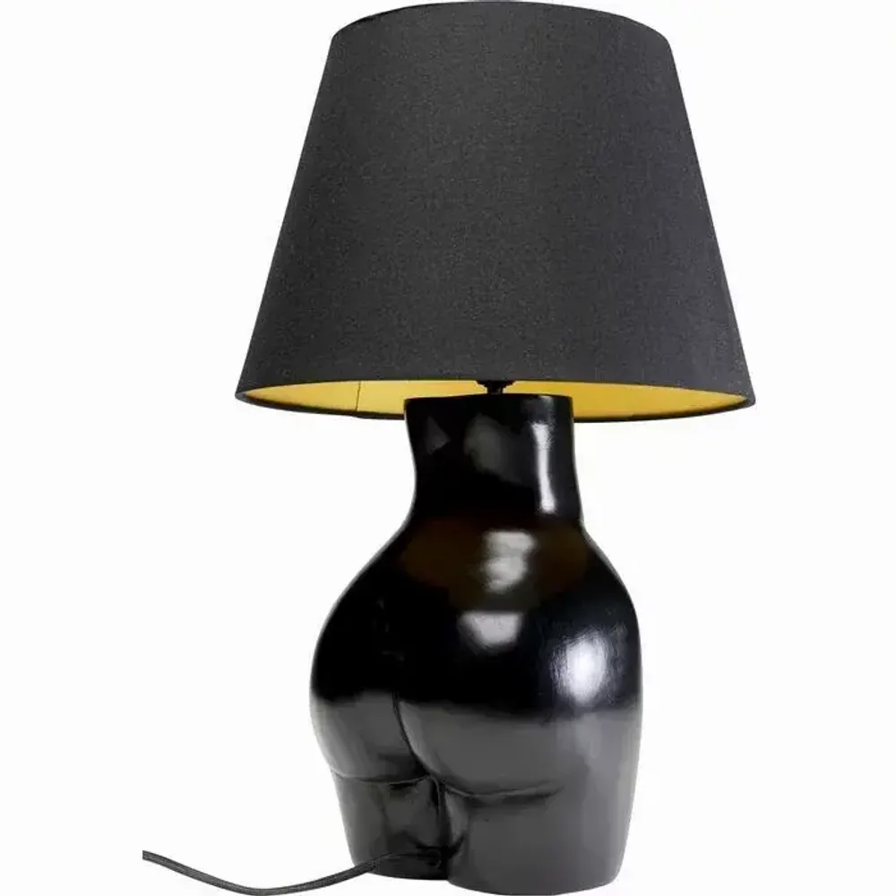 Lampes de table - Lampe à poser Donna noir - KARE DESIGN