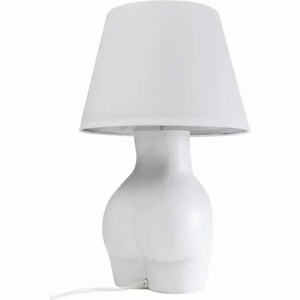Lampes de table - Lampe à poser Donna blanc 48cm - KARE DESIGN