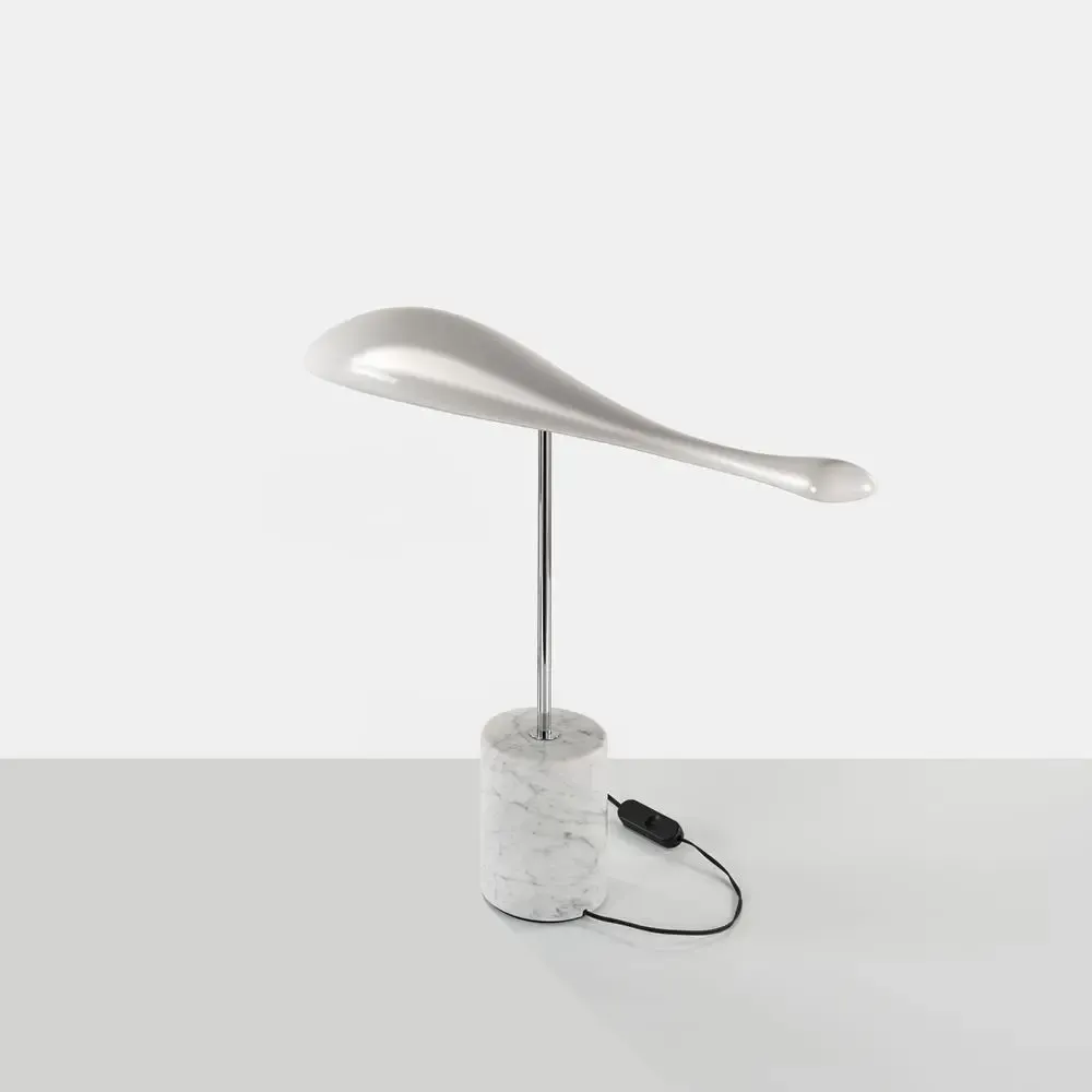 Lampes de table - Lampe de table et de bureau Flying Fish - Blanche - SOFTICATED