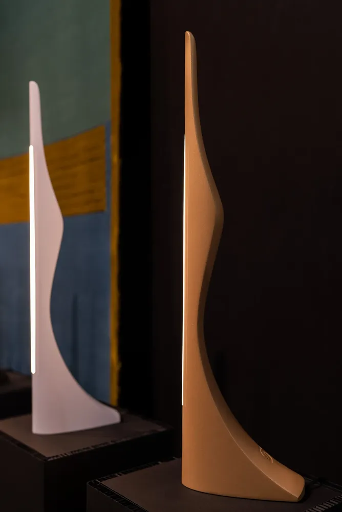 Lampes de table - Lampe de table I Silhouette I Blanche - SOFTICATED