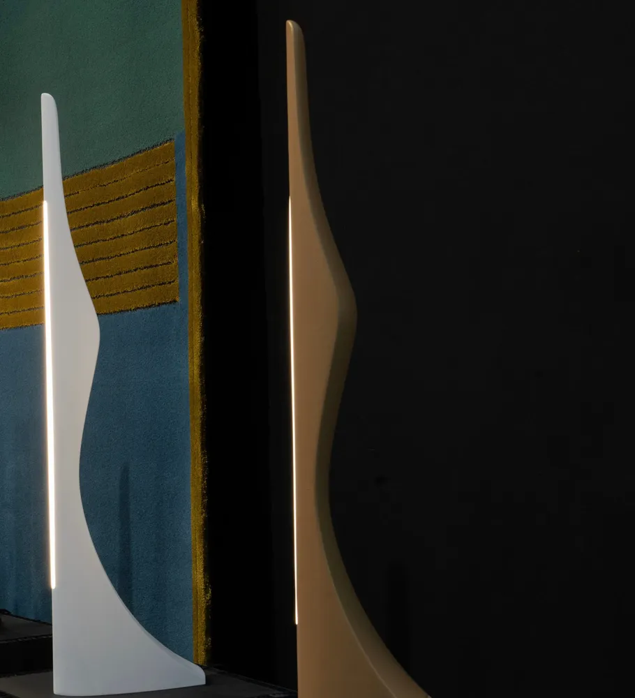 Lampes de table - Lampe de table I Silhouette I Dorée - SOFTICATED