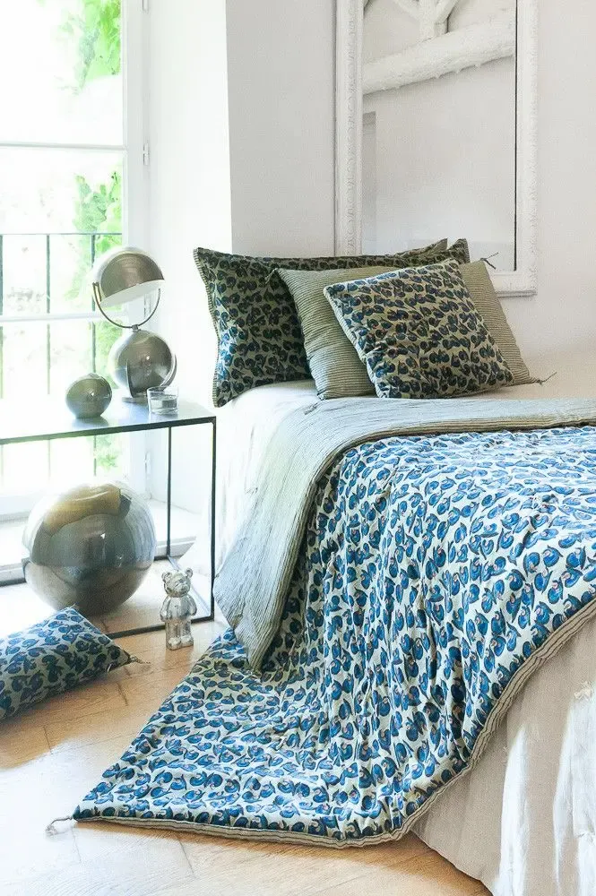 Sarongs - Art Deco Plaid 140X220 Cm Beige - EN FIL D'INDIENNE...