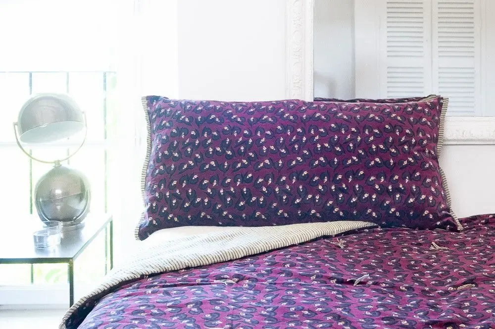 Homewear - Art Deco Cushion Cover 50X100 Cm - EN FIL D'INDIENNE...