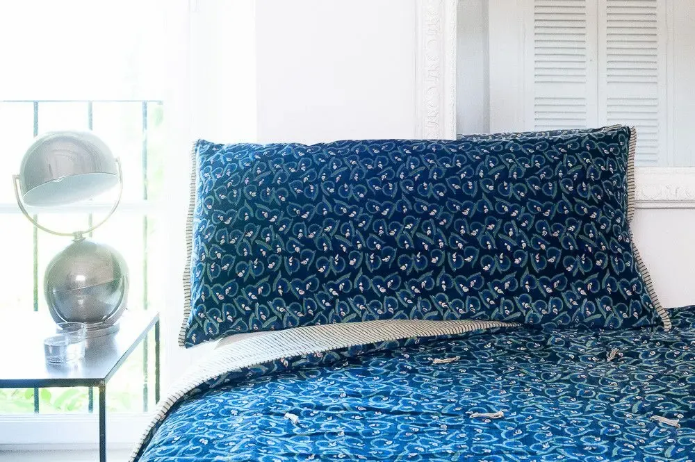 Homewear - Art Deco Cushion Cover 50X100 Cm - EN FIL D'INDIENNE...