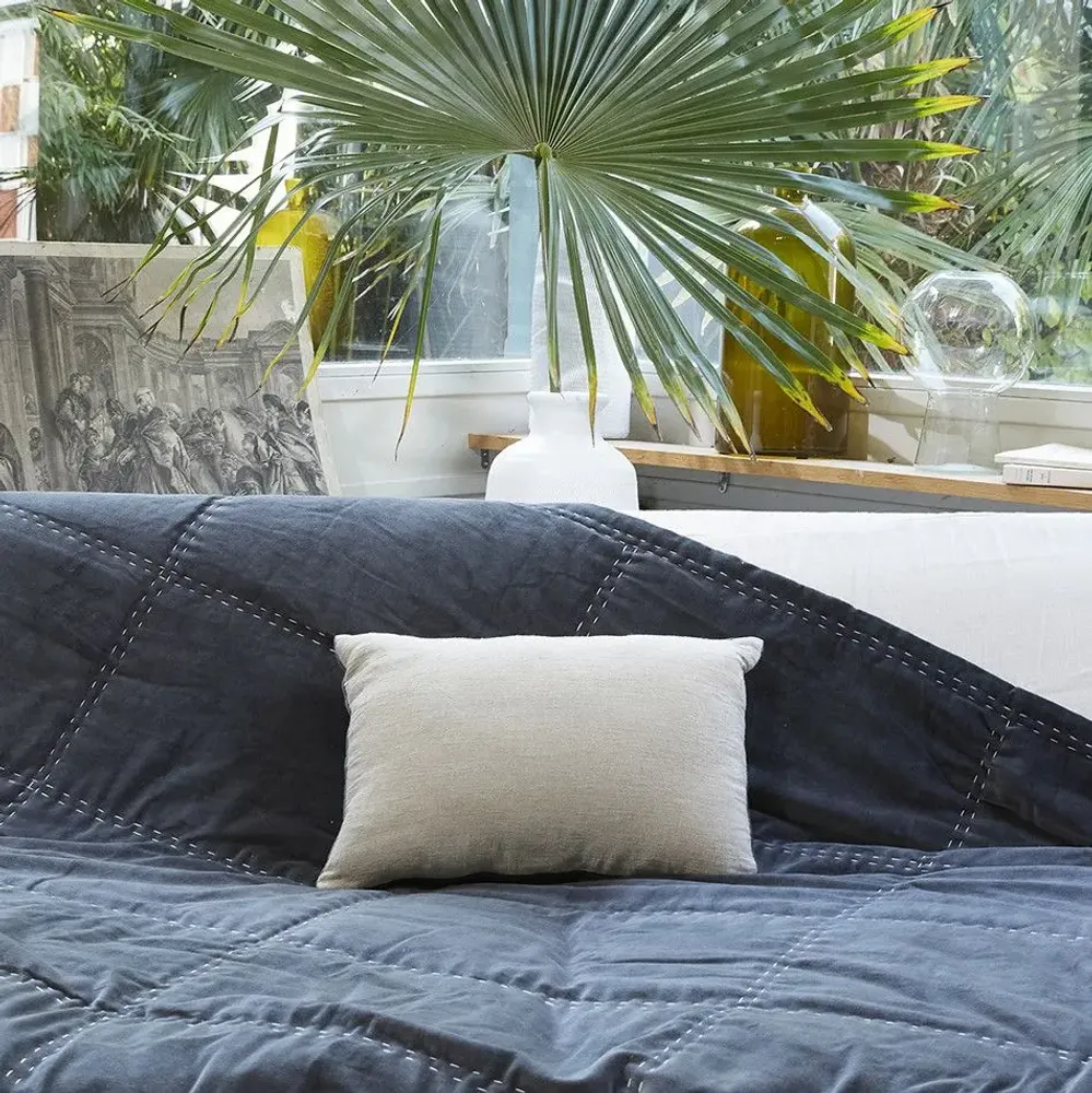 Fabric cushions - Boho Cushion Cover  30X45 Cm - EN FIL D'INDIENNE...