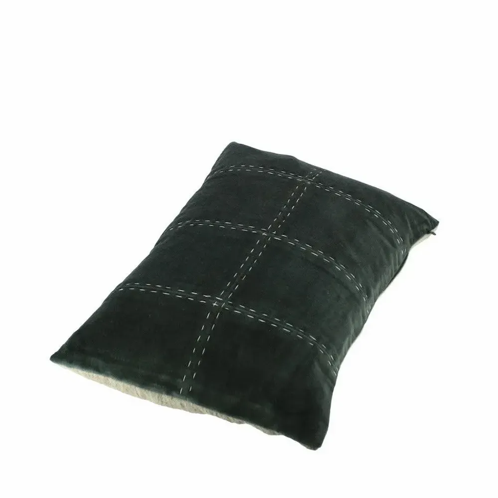 Fabric cushions - Boho Cushion Cover  30X45 Cm - EN FIL D'INDIENNE...