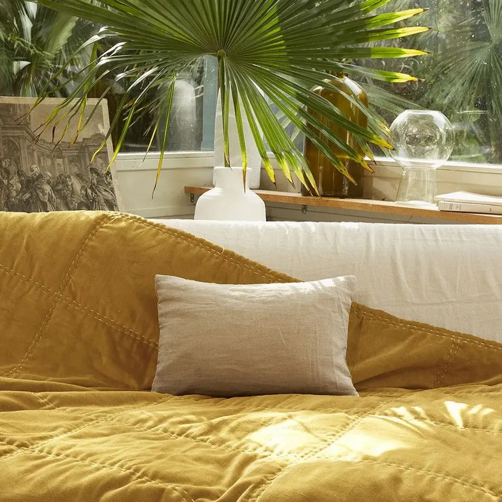 Coussins textile - BOHO Housse de coussin 30x45 cm - EN FIL D'INDIENNE...