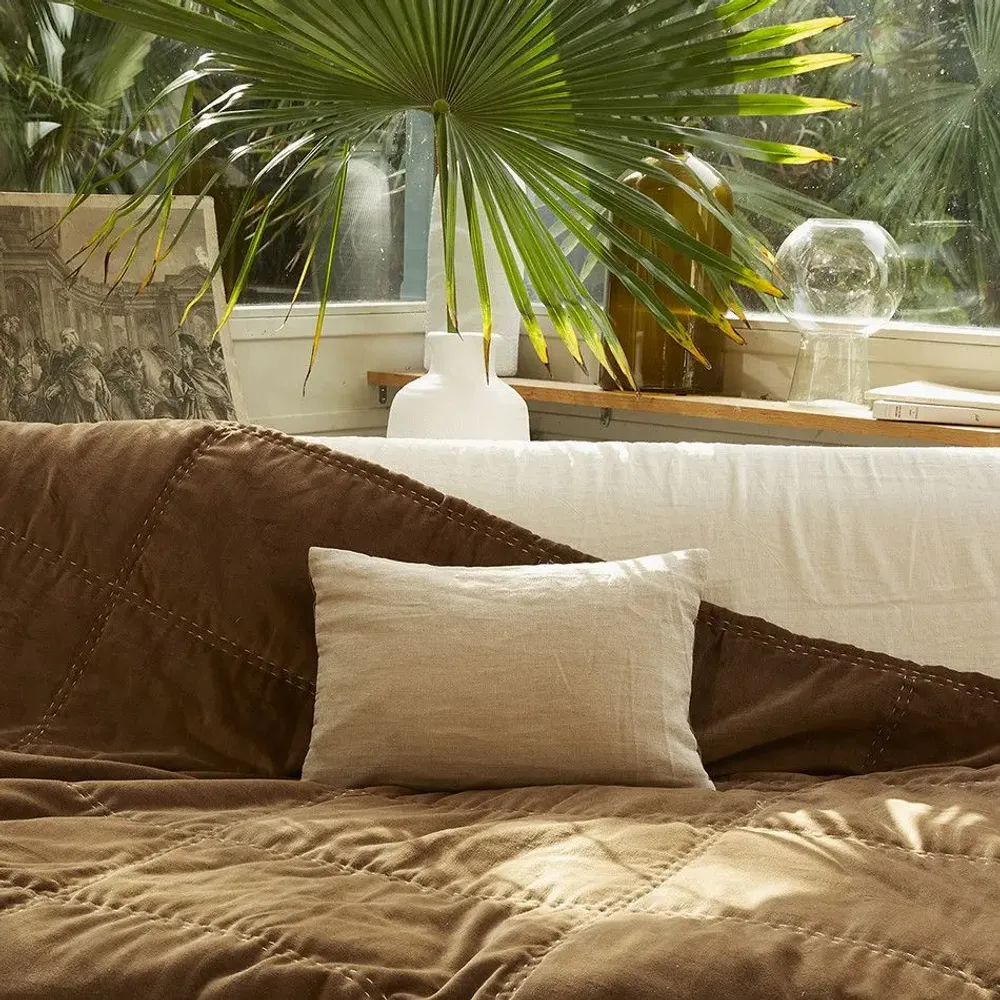 Coussins - BOHO Housse de coussin 30x45 cm - EN FIL D'INDIENNE...