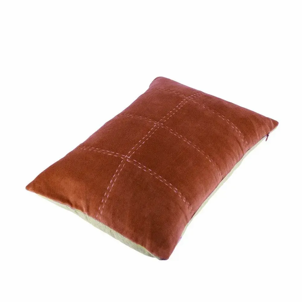 Coussins textile - BOHO Housse de coussin 30x45 cm - EN FIL D'INDIENNE...