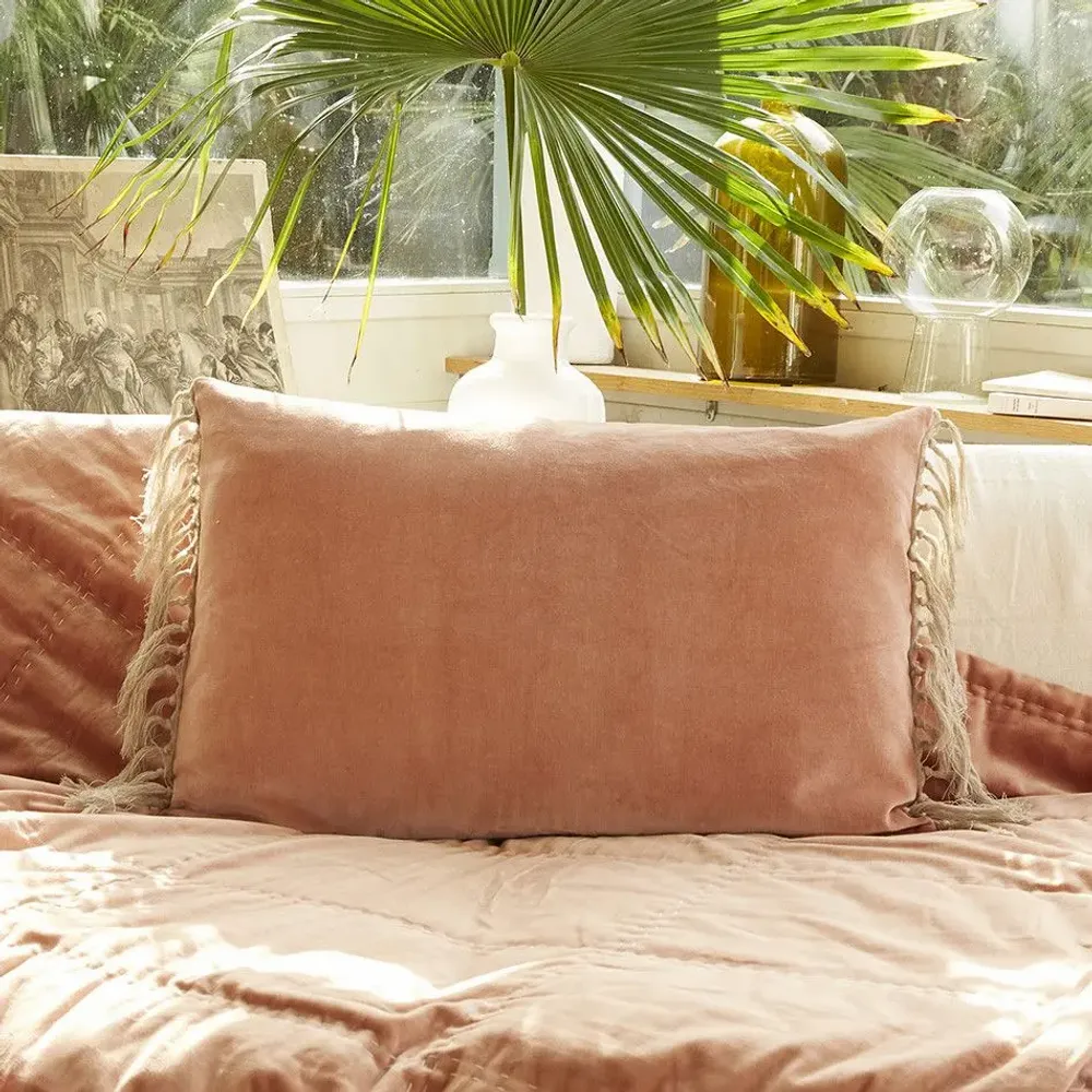 Cushions - Boho Cushion Cover 50X75 Cm - EN FIL D'INDIENNE...