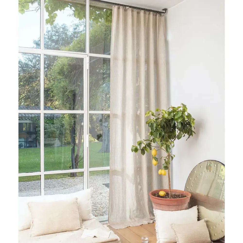 Rideaux et voilages - ETAMINE Voile 140x300 cm - EN FIL D'INDIENNE...