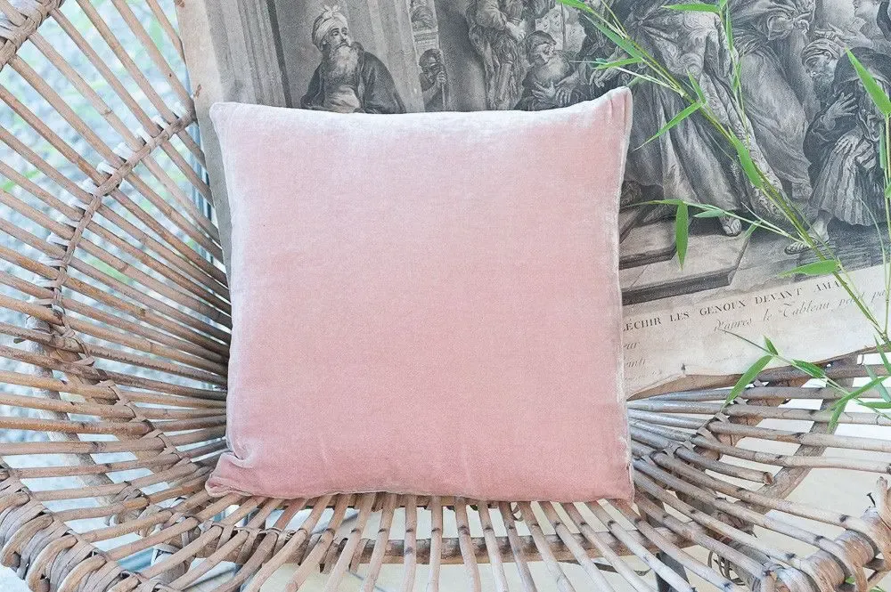 Coussins textile - FORTUNA Housse de coussin 30x30 cm - EN FIL D'INDIENNE...