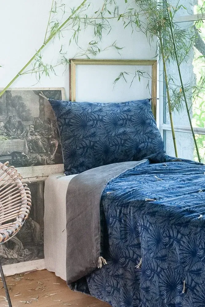 Rideaux et voilages - GOA Plaid 140x220 cm PLOMB - EN FIL D'INDIENNE...