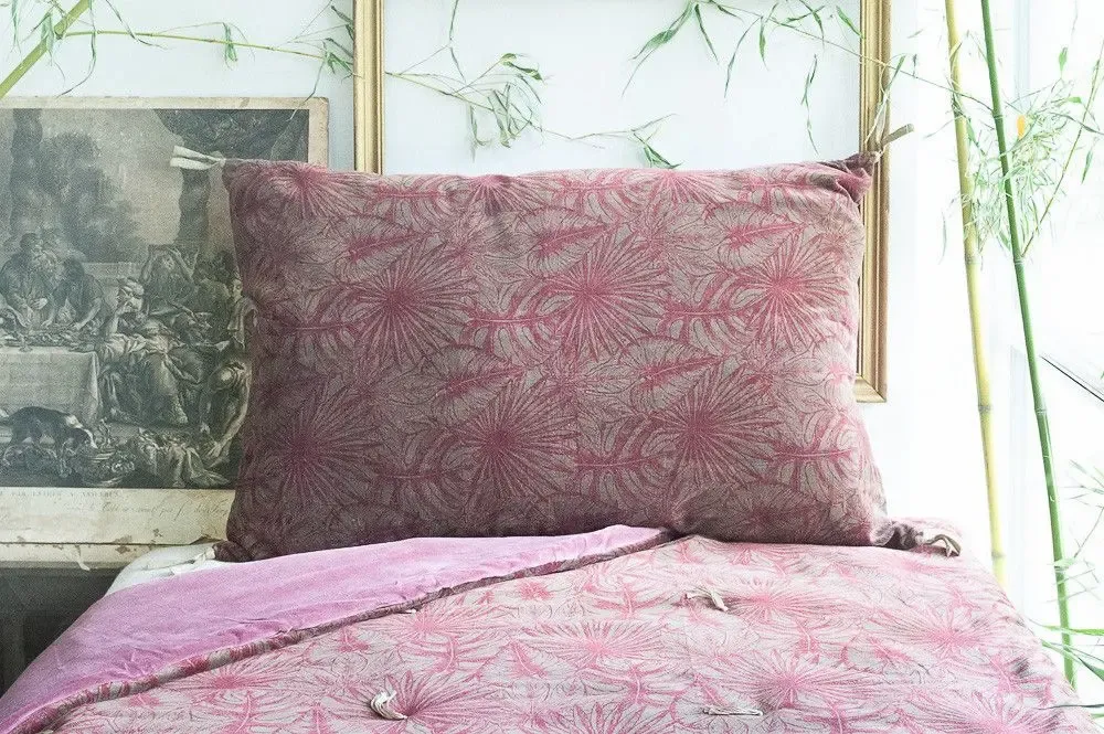 Linge de lit - GOA Housse de Coussin 50x75 cm RUBIS - EN FIL D'INDIENNE...