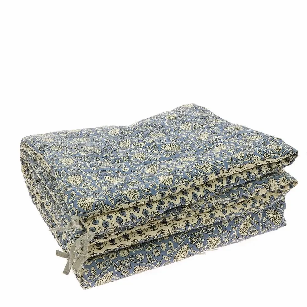 Bed linens - Indienne Sofa Cover 90X200 Cm Indienne Denim - EN FIL D'INDIENNE...