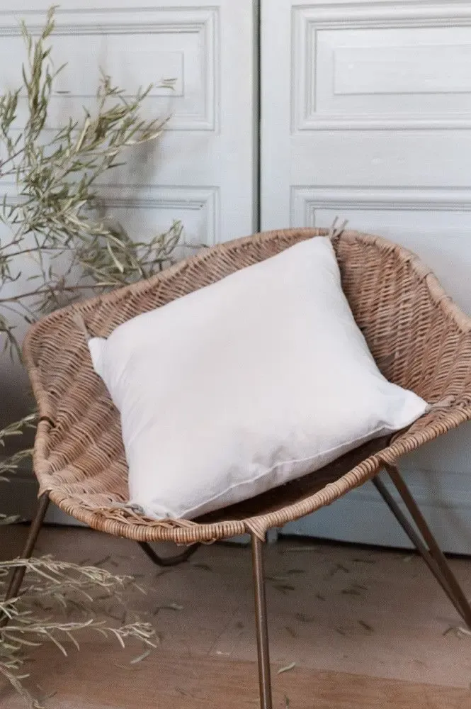 Coussins textile - LYRIC Housse de coussin 45x45 cm - EN FIL D'INDIENNE...