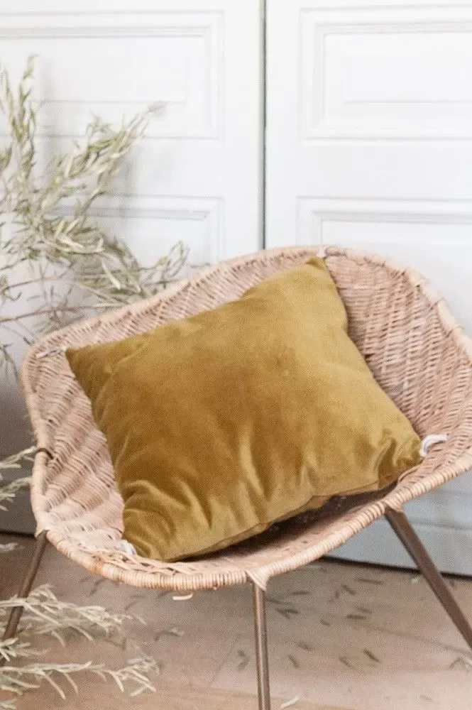 Coussins textile - LYRIC Housse de coussin 45x45 cm - EN FIL D'INDIENNE...