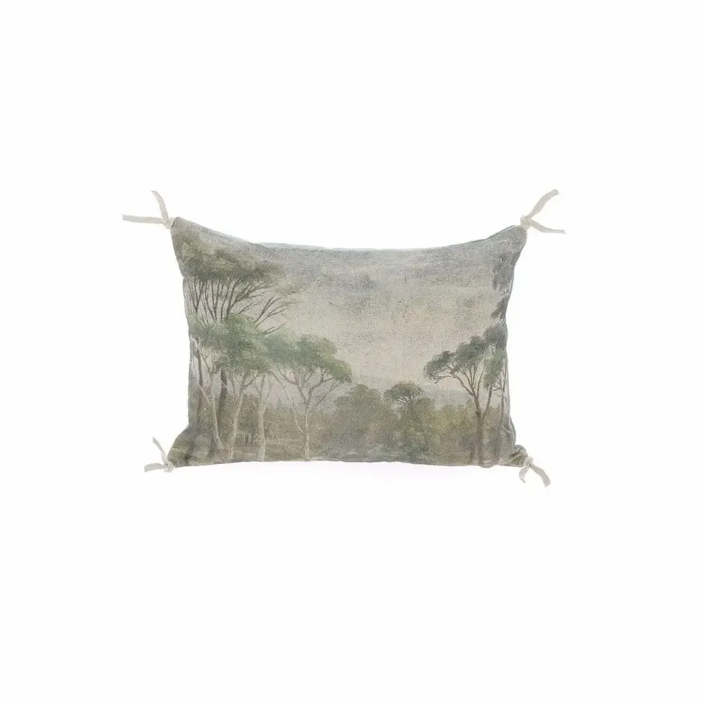 Rideaux et voilages - MANOSQUE Housse de coussin 25x35 cm imprimé Ananbô CELADON - EN FIL D'INDIENNE...