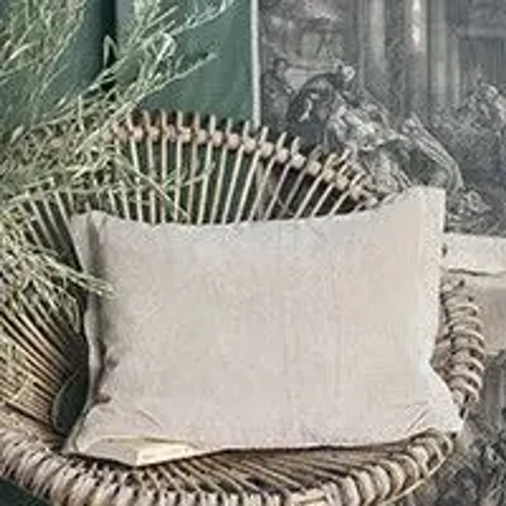 Fabric cushions - Medicis Cushion Cover 35X50 Cm Medicis Sable - EN FIL D'INDIENNE...