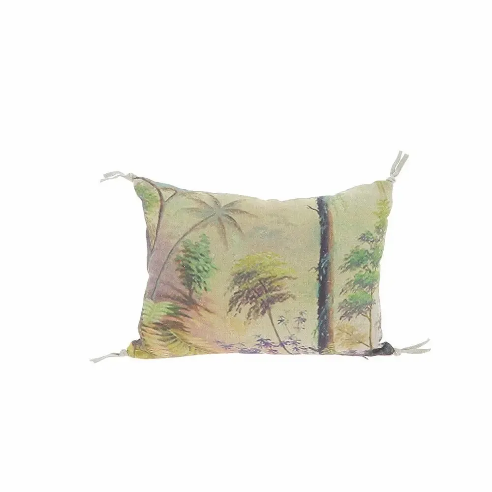 Fabric cushions - Orenoque Funda De Cojin Estampada Ananbo 25X35 Cm Orenoque Lin - EN FIL D'INDIENNE...