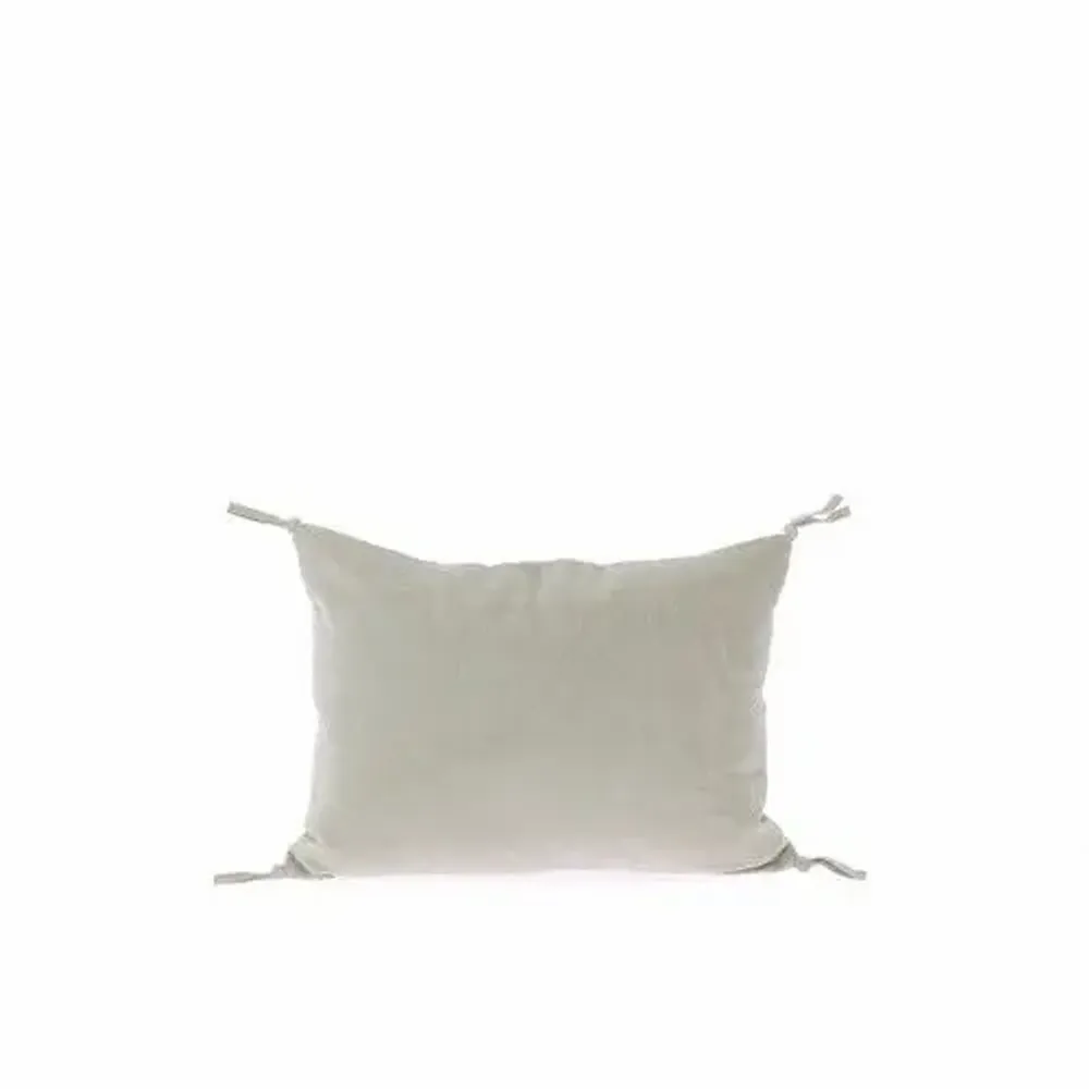 Coussins textile - PENSEE VELOURS  Housse de coussin 25x35 cm PENSEES VELOURS AVOCAT - EN FIL D'INDIENNE...