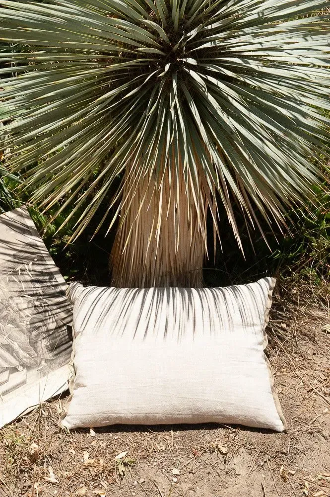 Coussins textile - VARANASI Housse de coussin 40X55 cm - EN FIL D'INDIENNE...