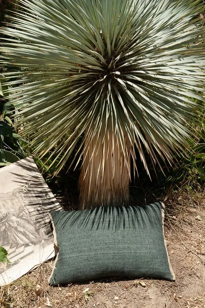 Coussins textile - VARANASI Housse de coussin 40X55 cm - EN FIL D'INDIENNE...