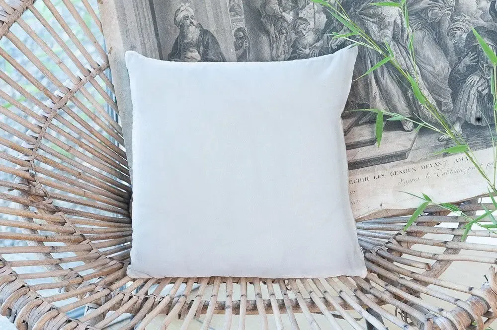 Coussins textile - FORTUNA Housse de coussin 30x30 cm - EN FIL D'INDIENNE...