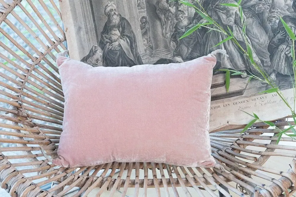 Linge de lit - FORTUNA Housse de coussin 25x35 cm - EN FIL D'INDIENNE...