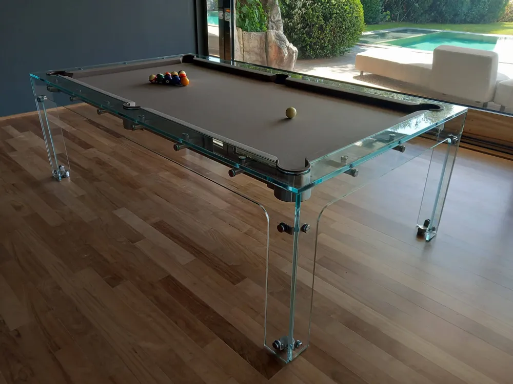 Dining Tables - Pool table Carat Light - BILLARDS ET BABY-FOOT TOULET
