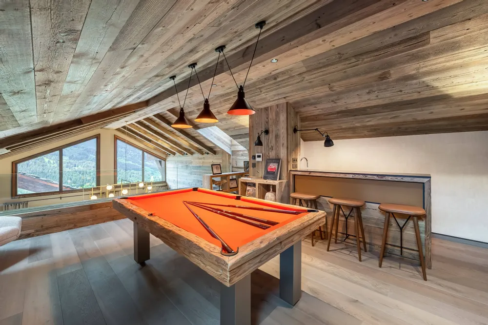 Objets design - Billard table Megève - BILLARDS ET BABY-FOOT TOULET