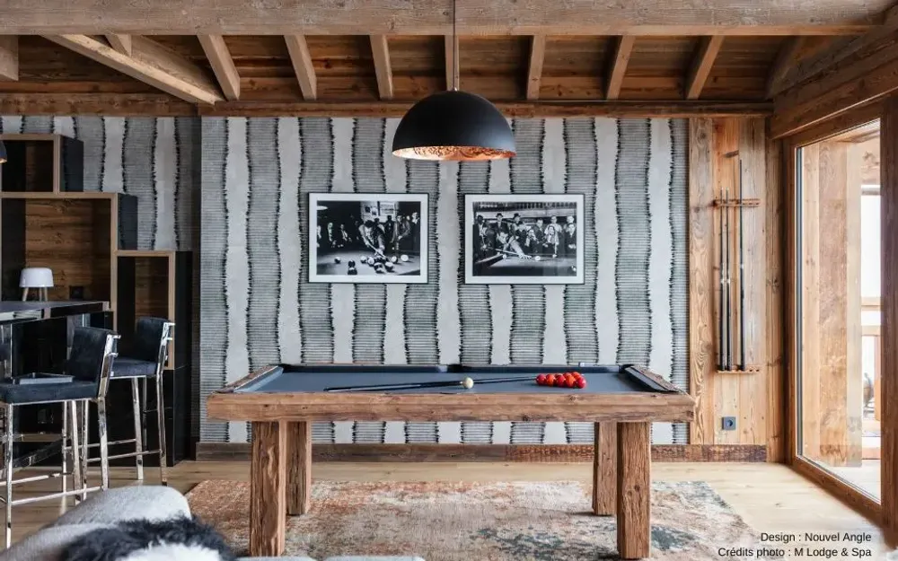 Objets design - Billard table Megève - BILLARDS ET BABY-FOOT TOULET