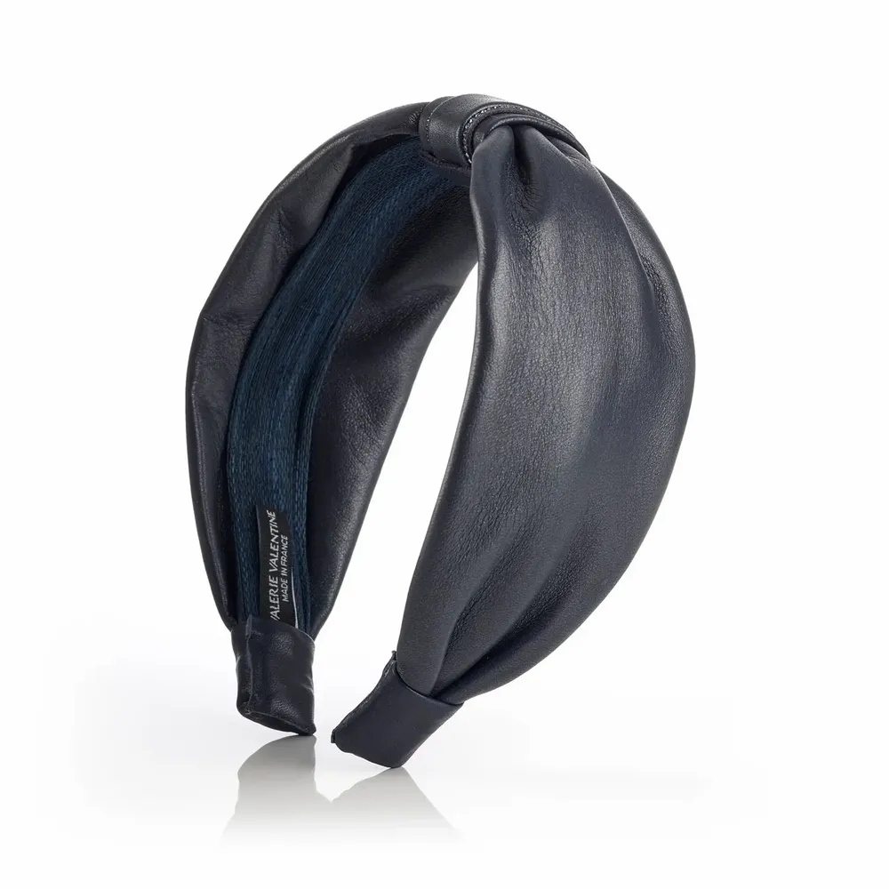 Headbands - Luca leather headband - VALÉRIE VALENTINE