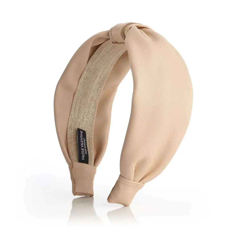 Headbands - Luca leather headband - VALÉRIE VALENTINE