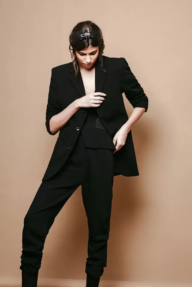 Headbands - Luca leather headband - VALÉRIE VALENTINE