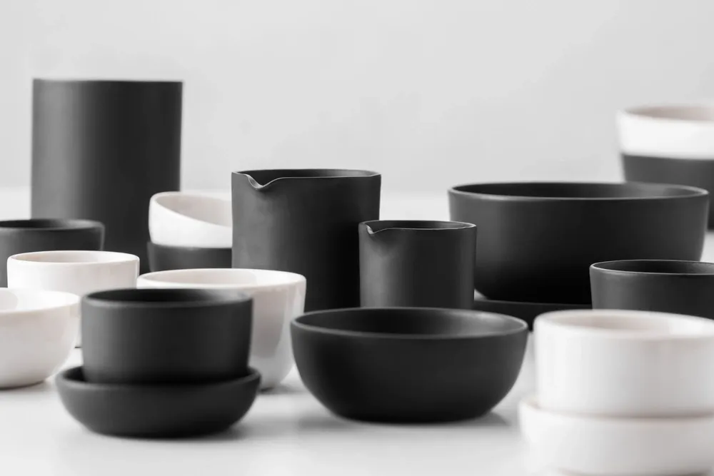 Assiettes de réception - Porcelaine KAYA H TINY - MAOMI