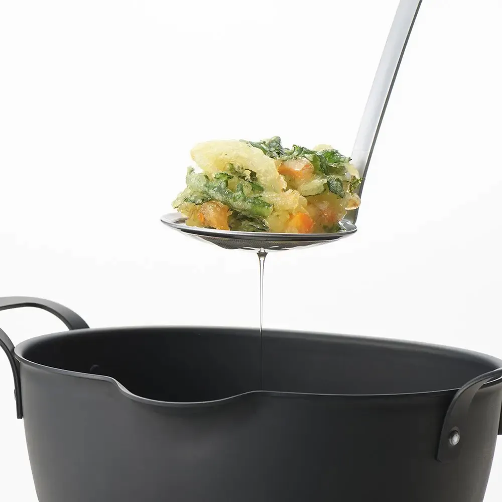 Kitchen utensils - Stainless steel frying ladle - Aikata/YOSHIKAWA collection - ABINGPLUS