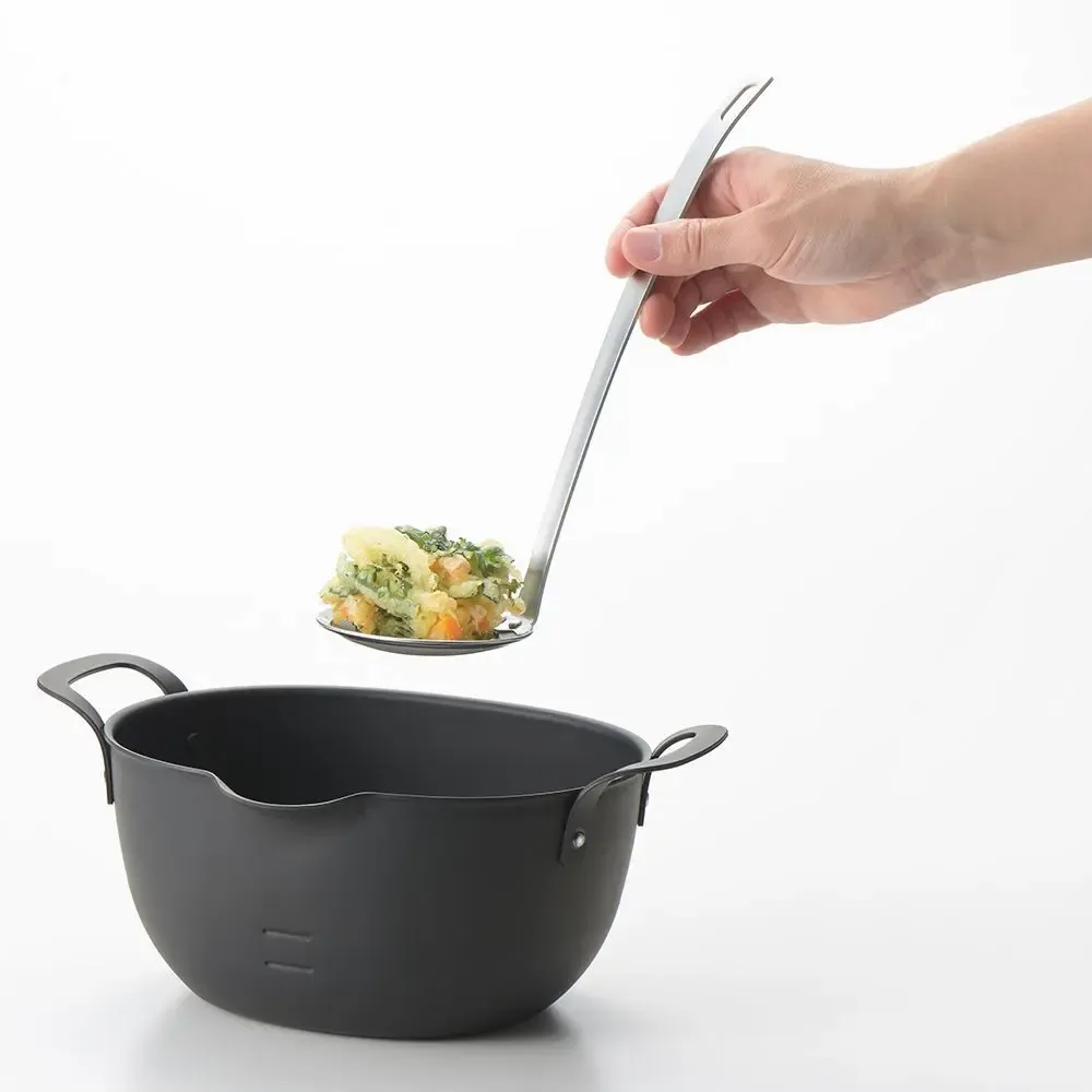 Kitchen utensils - Stainless steel frying ladle - Aikata/YOSHIKAWA collection - ABINGPLUS