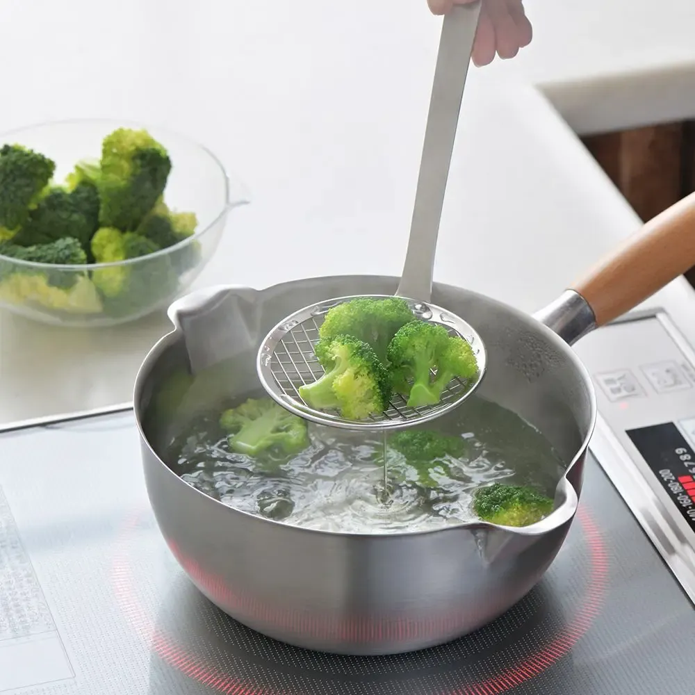 Ustensiles de cuisine - Louche écumoire à friture acier inoxydable - Aikata / YOSHIKAWA - ABINGPLUS