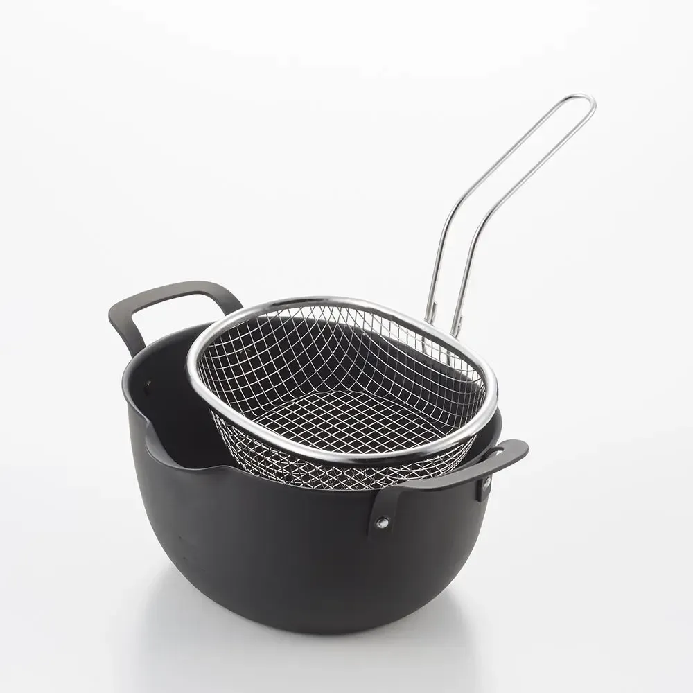 Ustensiles de cuisine - Panier pour friture (Tempura) acier inoxydable - collection Aikata / YOSHIKAWA - ABINGPLUS