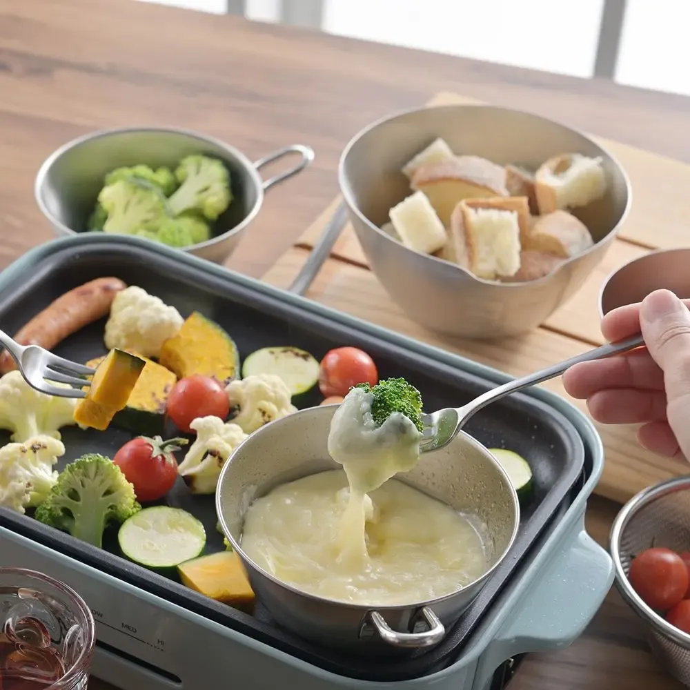 Ustensiles de cuisine - Fourchette longue acier inoxydable - collection And / YOSHIKAWA - ABINGPLUS