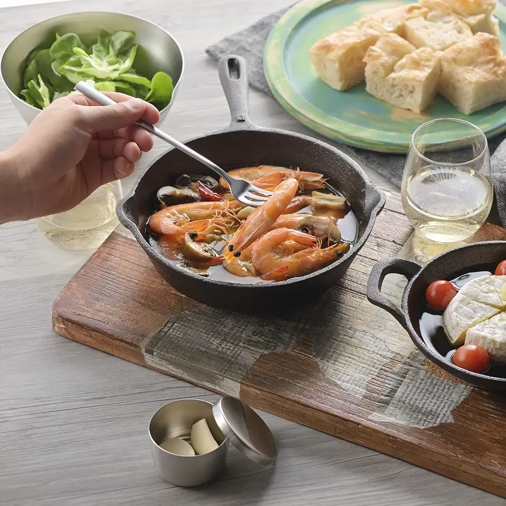 Ustensiles de cuisine - Fourchette longue acier inoxydable - collection And / YOSHIKAWA - ABINGPLUS