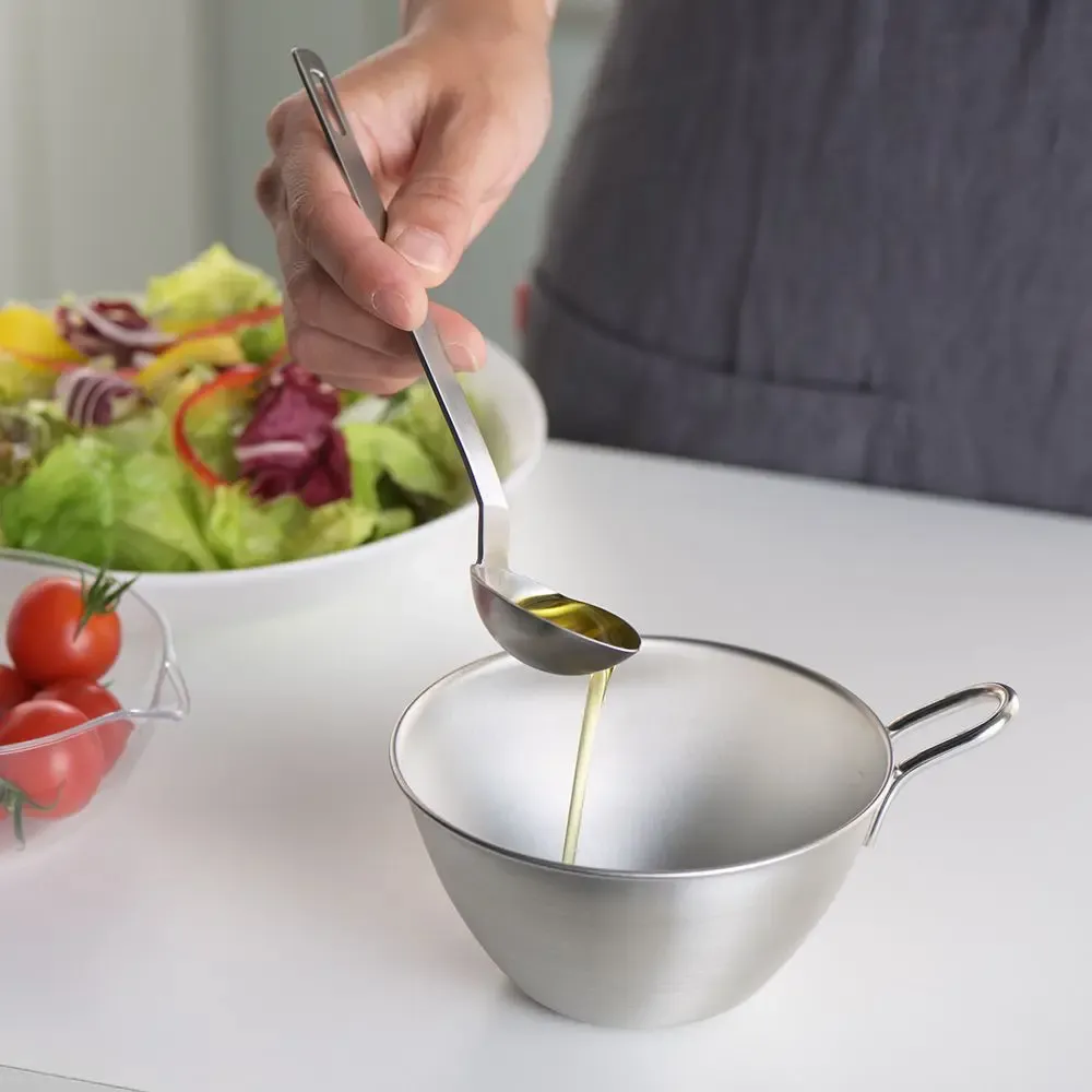 Kitchen utensils - Large stainless steel measuring spoon - And collection/YOSHIKAWA - ABINGPLUS