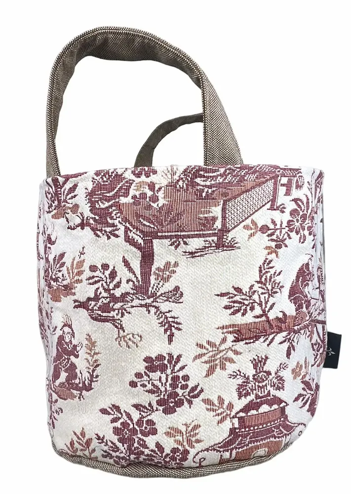 Objets design - Grand panier tissé le Chinois à la brouette - ART DE LYS