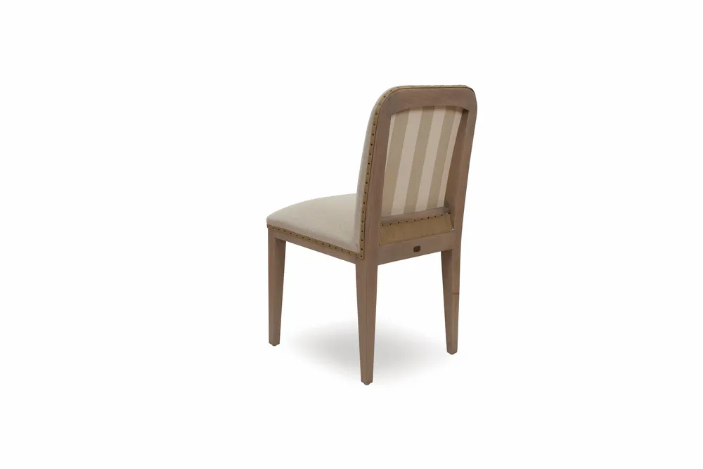 Chaises - Mauro Chair Essence Soft Stripes|Chaise - CREARTE COLLECTIONS
