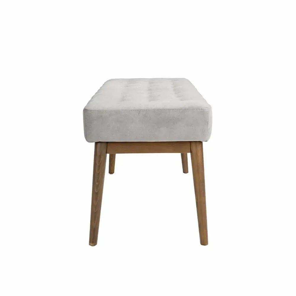 Benches - Dark grey fabric stool - ANGEL CERDÁ