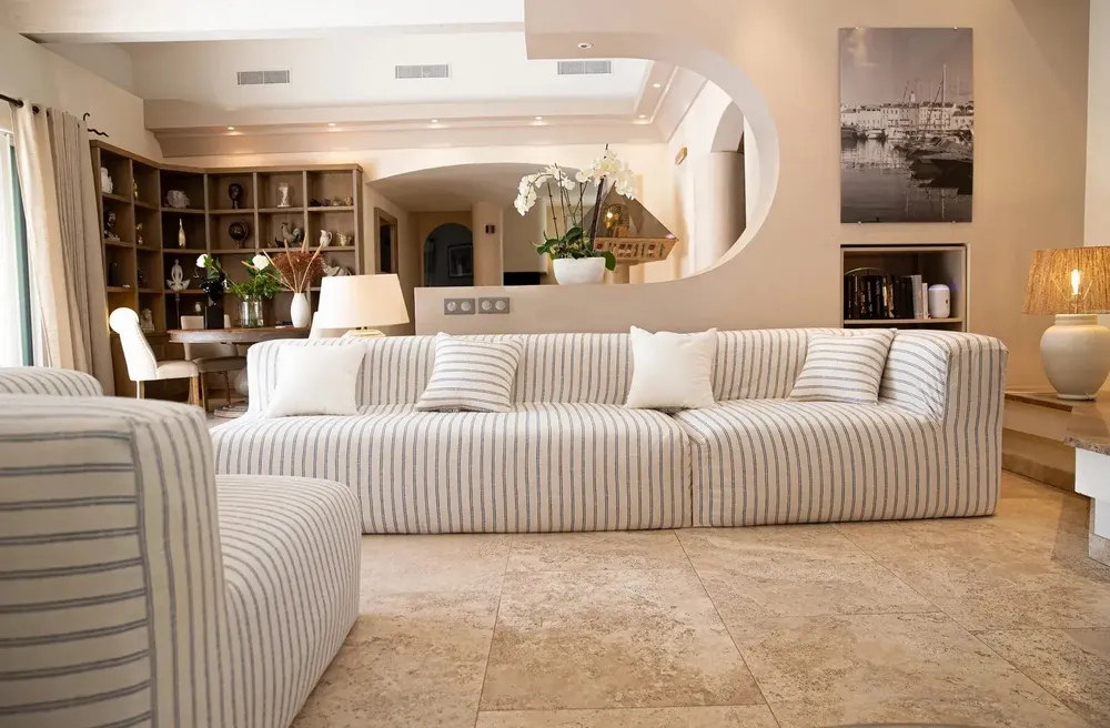 Canapés - Canapé intérieur modulable et déhoussable 4/5 places - MX HOME